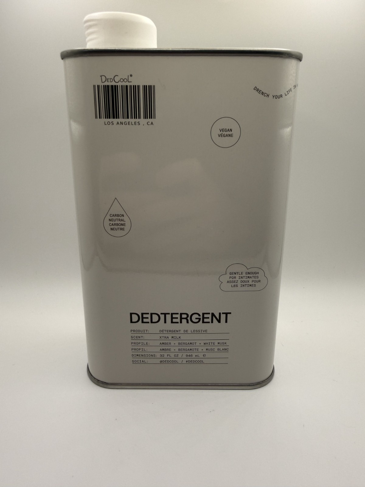 DedCool Dedtergent Milk Laundry Detergent Formula Vegan (32 oz) – Brand New
