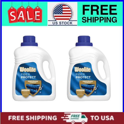 2 PACK, Woolite Damage Defense Liquid Laundry Detergent, 100 fl oz, 66 Loads