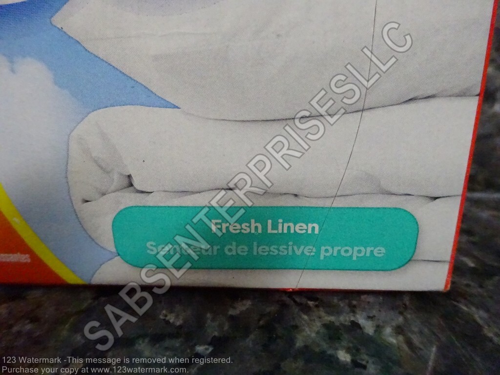 600 Bounce FRESH LINEN SCENT Softener Dryer Sheets (5 boxes 120 each)