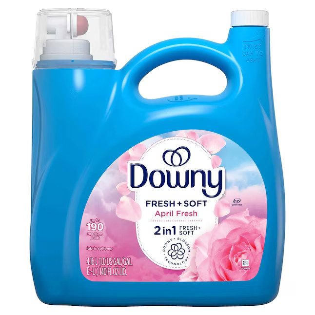 3 pack Downy April Fresh Liquid Fabric Conditioner 140oz 190 Loads HE Compatible