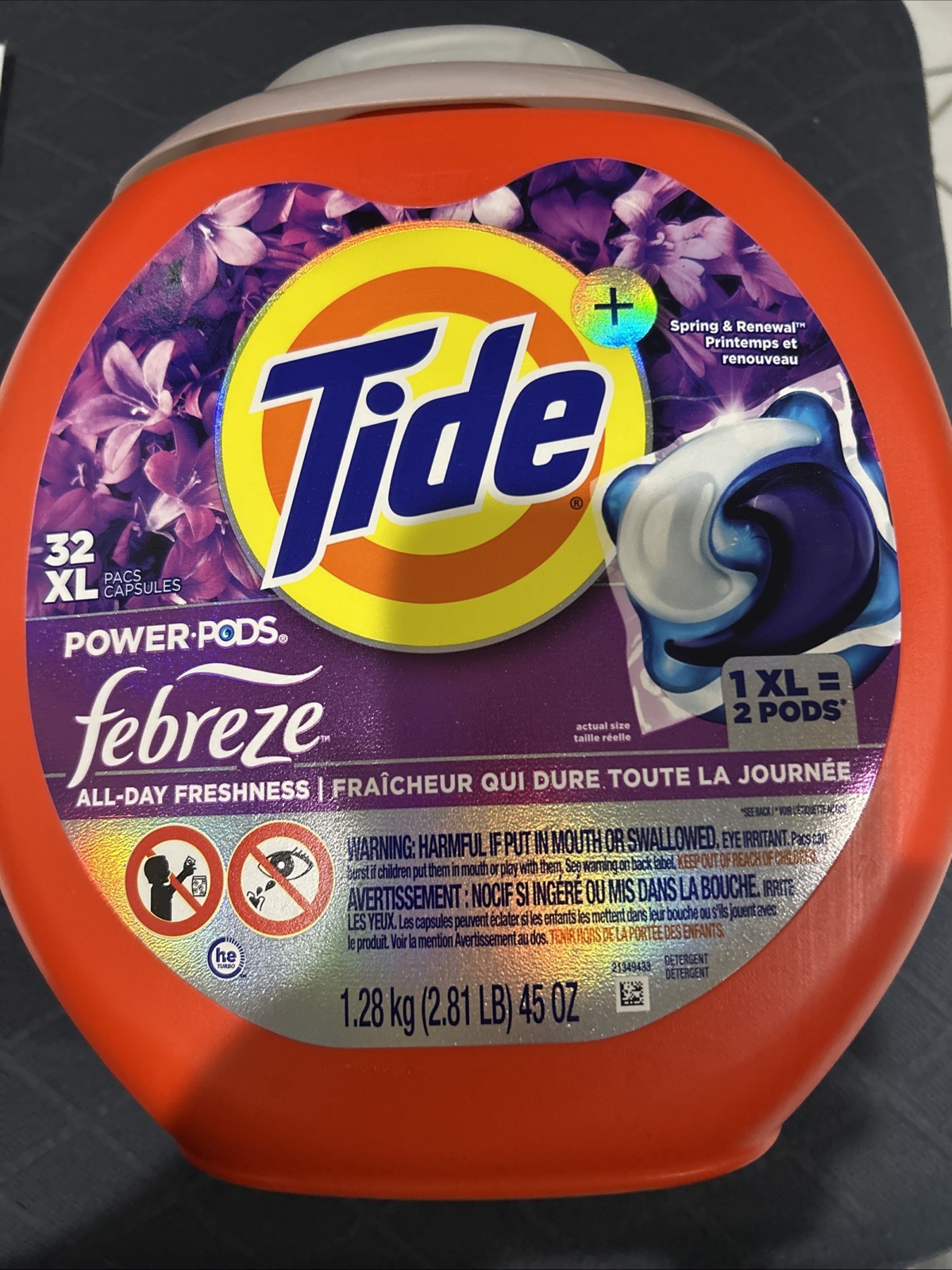 Tide XL PODS 32 CT Laundry Detergent