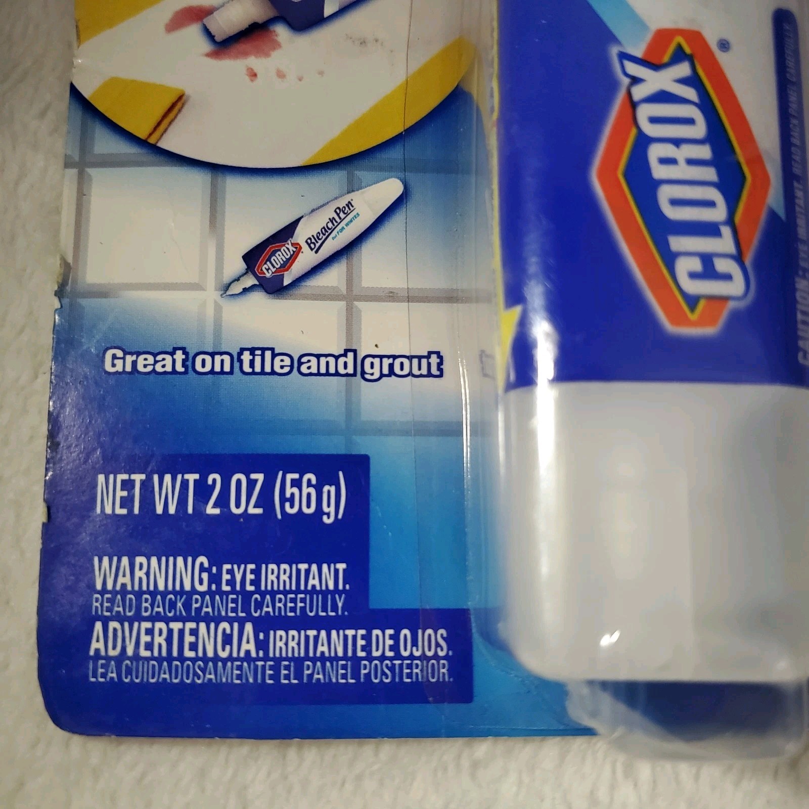 Clorox Bleach Pen Gel For Whites Dual Tipped 2 Oz Laundry Household Discontinued