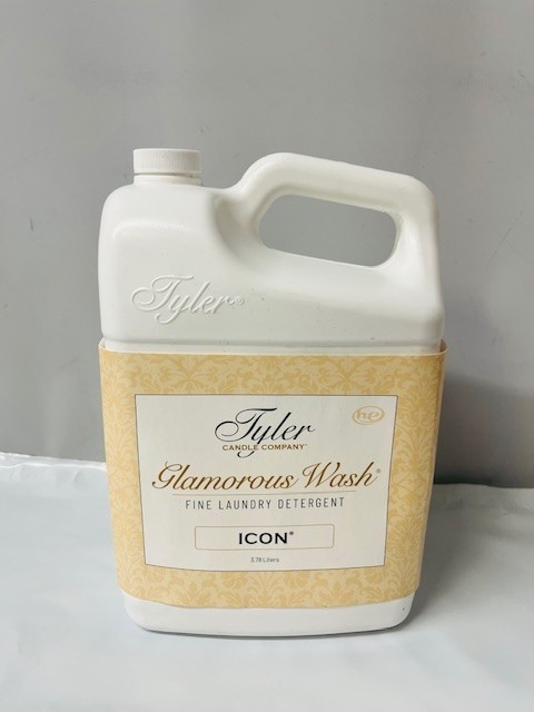 Tyler Candle Company GLAMOROUS WASH Fine Laundry Detergent in ICON, 3.78 L- NEW