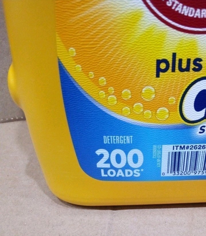 Arm & Hammer Plus OxiClean Max Liquid Laundry Detergent Fresh Scent 200 Loads
