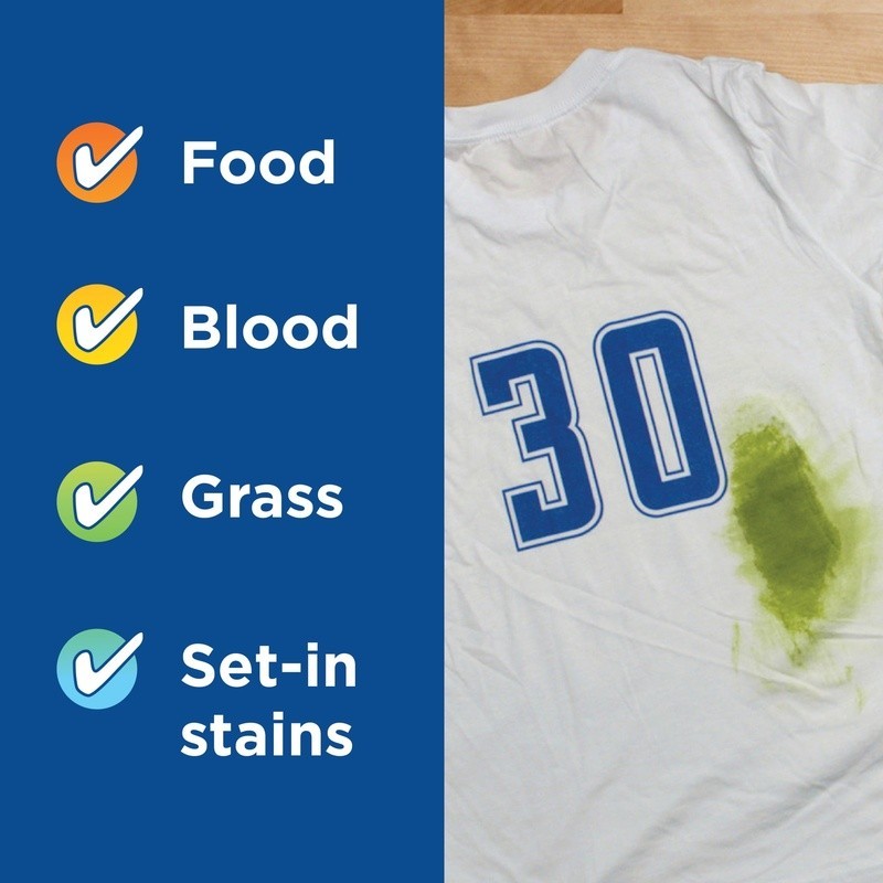 Stain Remover Laundry Additive Bleach Free Fast Action 3 in 1 Color Safe Liquid