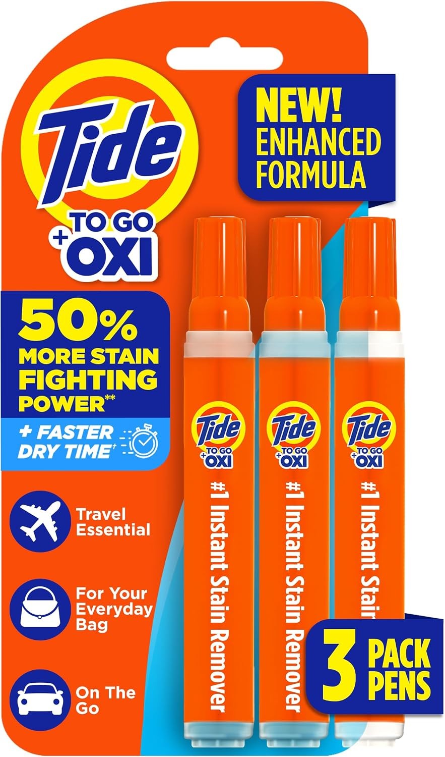 Tide Stain Remover for Clothes, Tide To Go Pen, Instant Stain Remover Pen & Spot