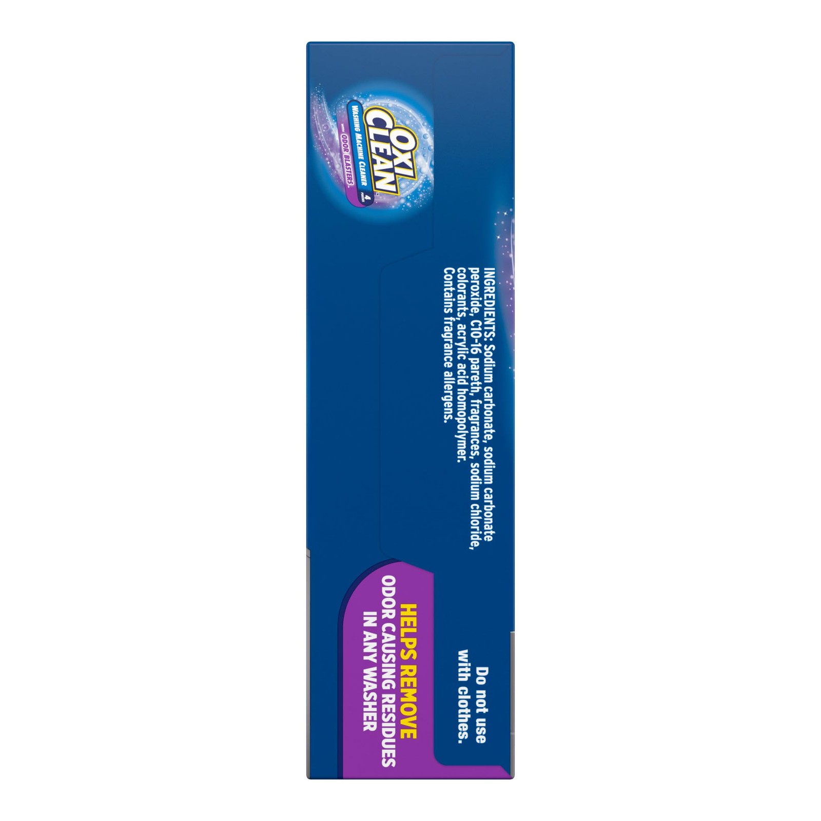 OxiClean Washing Machine Cleaner with Odor Blasters 4 Count