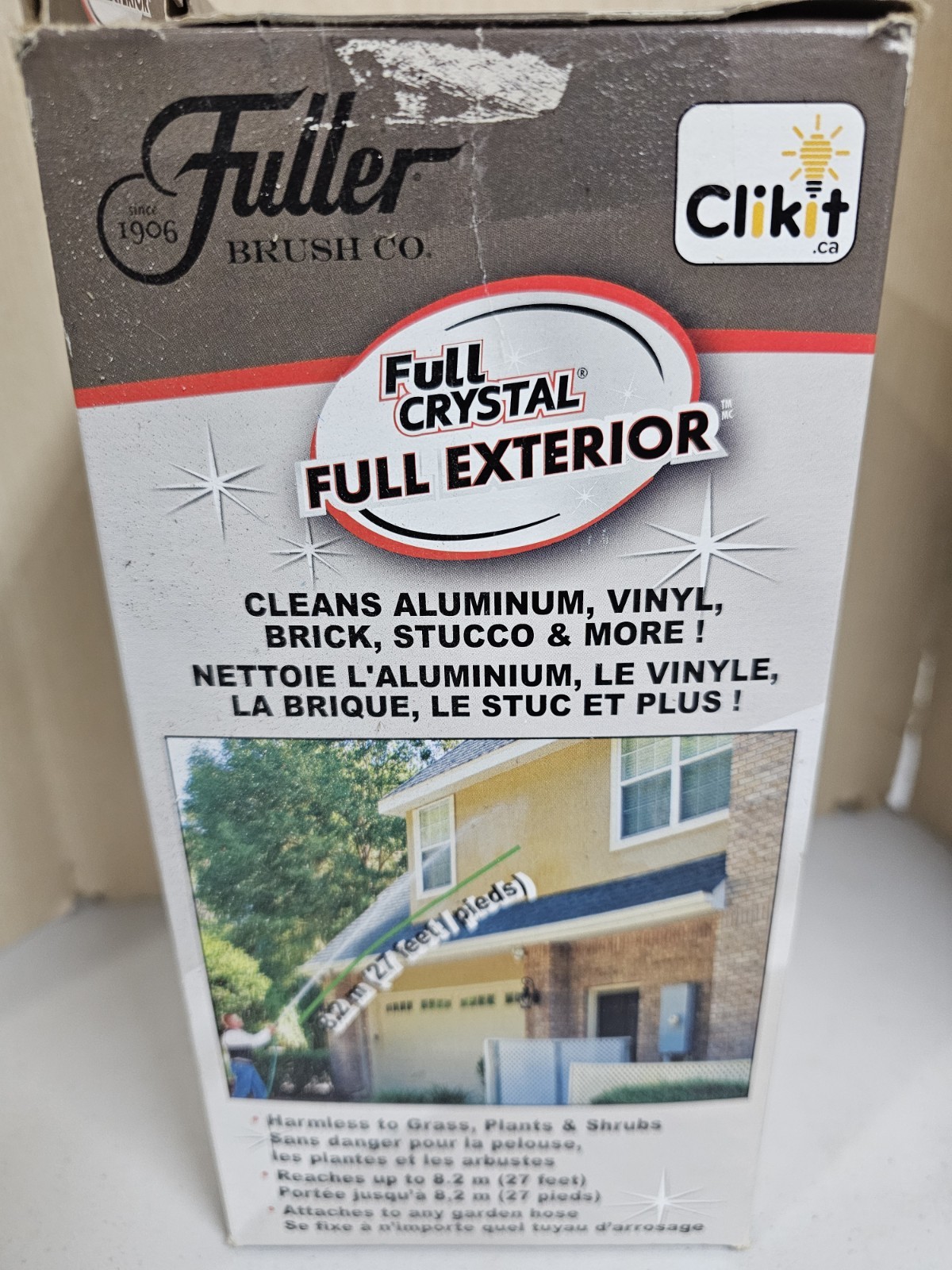 Fuller Full Crystal Exterior Wash Clean Aluminum, Vinyl, Brick, Wood CANADA
