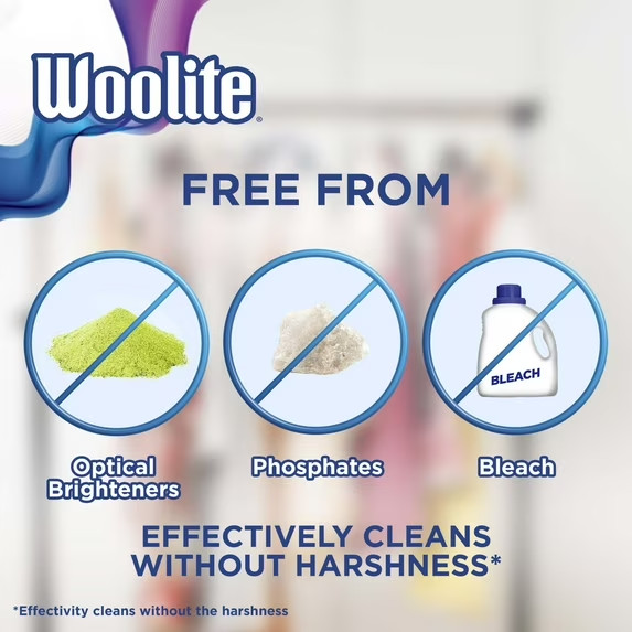 Woolite Darks Defense Liquid Detergent Fade Protection 100 Oz