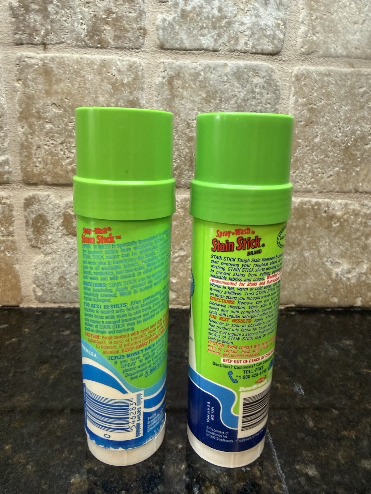 VTG 2 Spray n Wash Laundry Stain Removal Sticks 7.3 Total OZ