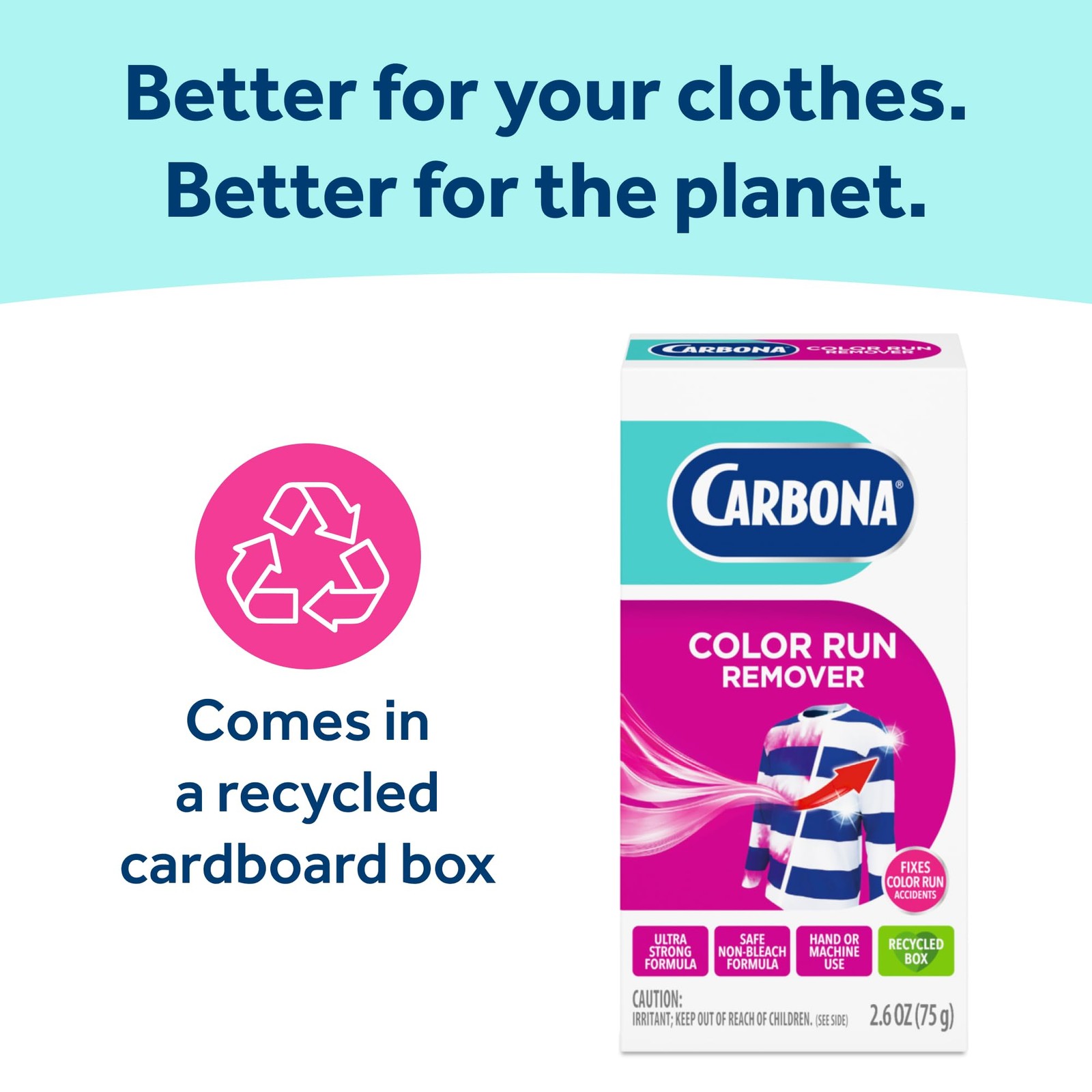 Carbona Color Run Remover (2.6 Oz), 2.6 Ounce (Pack of 1),