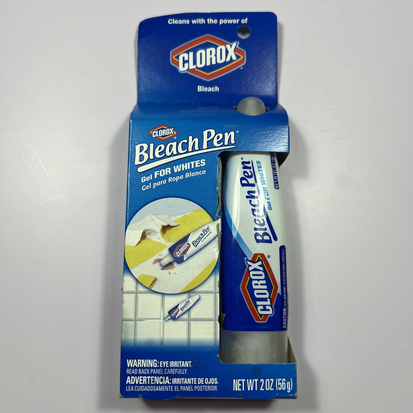 Clorox Bleach Pen Gel for Whites 2 oz New Sealed Discontinued 2016
