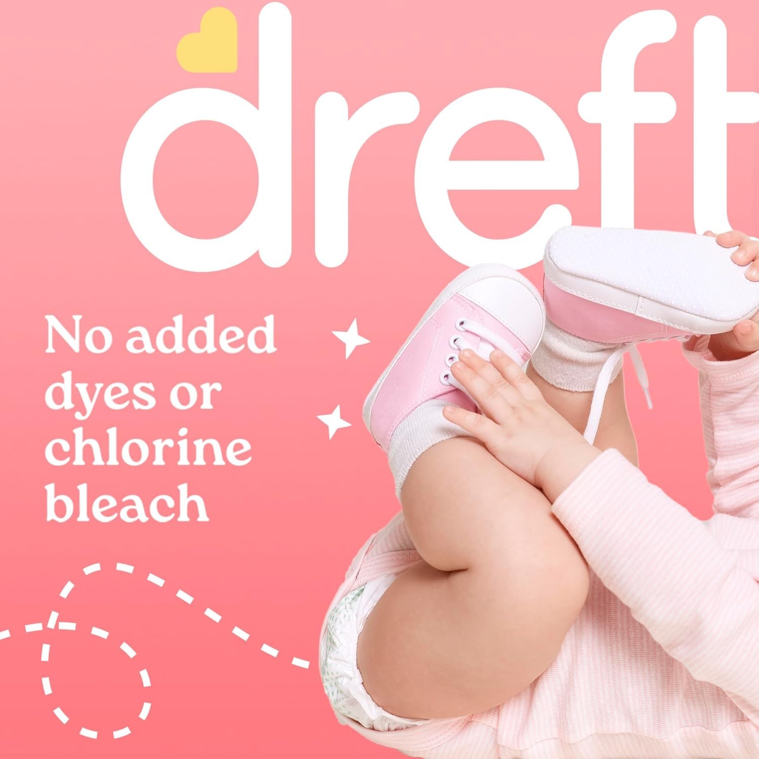 NEW Dreft Baby Liquid Laundry Detergent for Sensitive Skin, 42 fl oz – Pack of 2