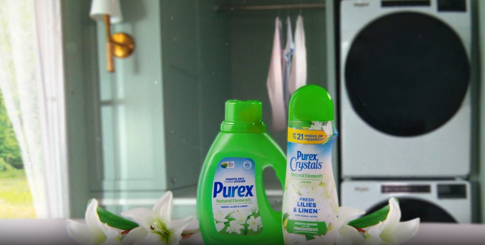 Purex Liquid Laundry Detergent, Fresh Lilies & Linen, 150 oz, 115 Loads