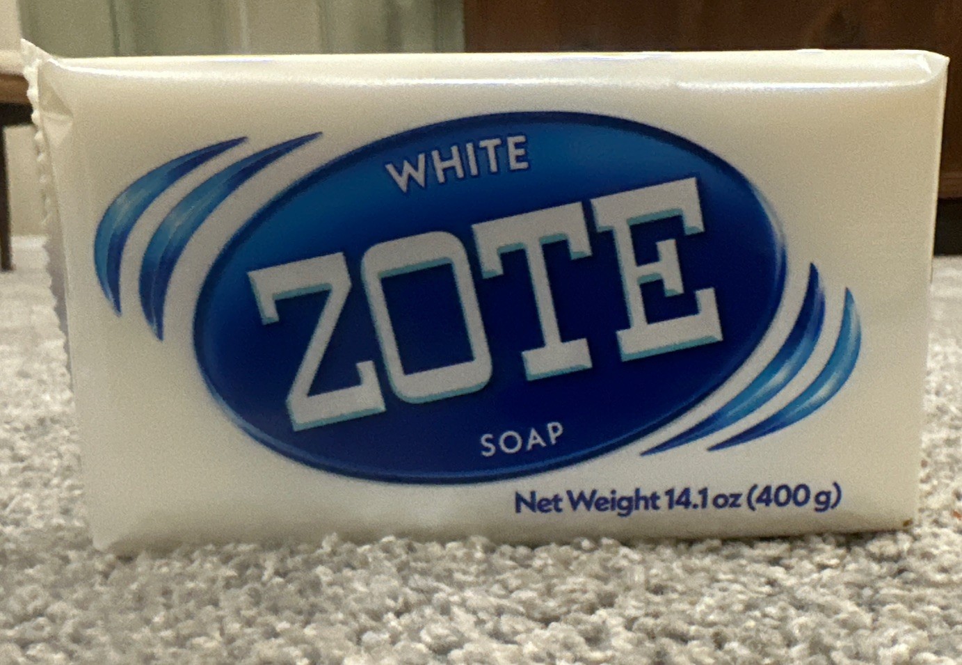 Zote White Soap Bar , 4 Pack 14.1 Oz (400g)