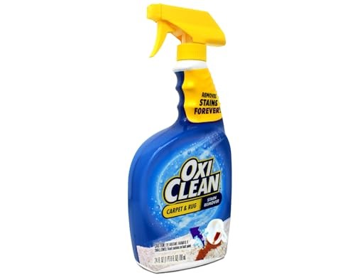 OxiClean Carpet Stain Remover Liquid 24oz Fresh Scent Low Odor
