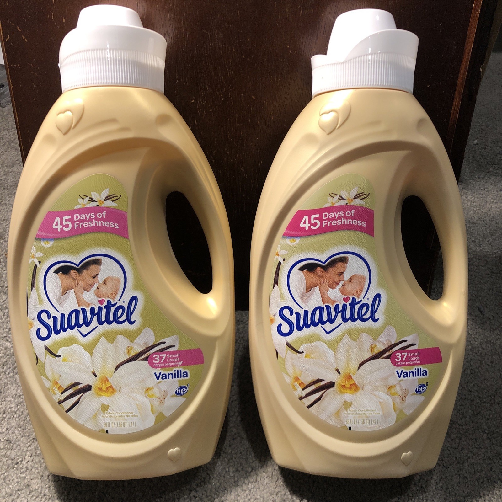 X2 Suavitel Fabric Conditioner Heavenly Vanilla, 50oz – 37 Small Loads