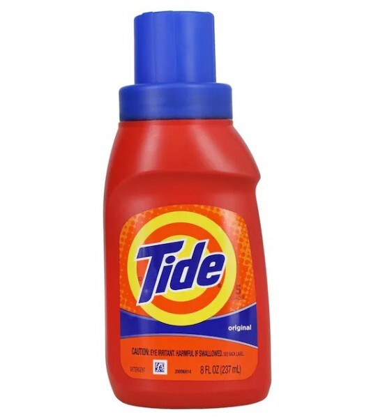 Tide (2~PACK) 8 Fl. Oz. Bottles ●ORIGINAL● Laundry Detergent (5) Loads.