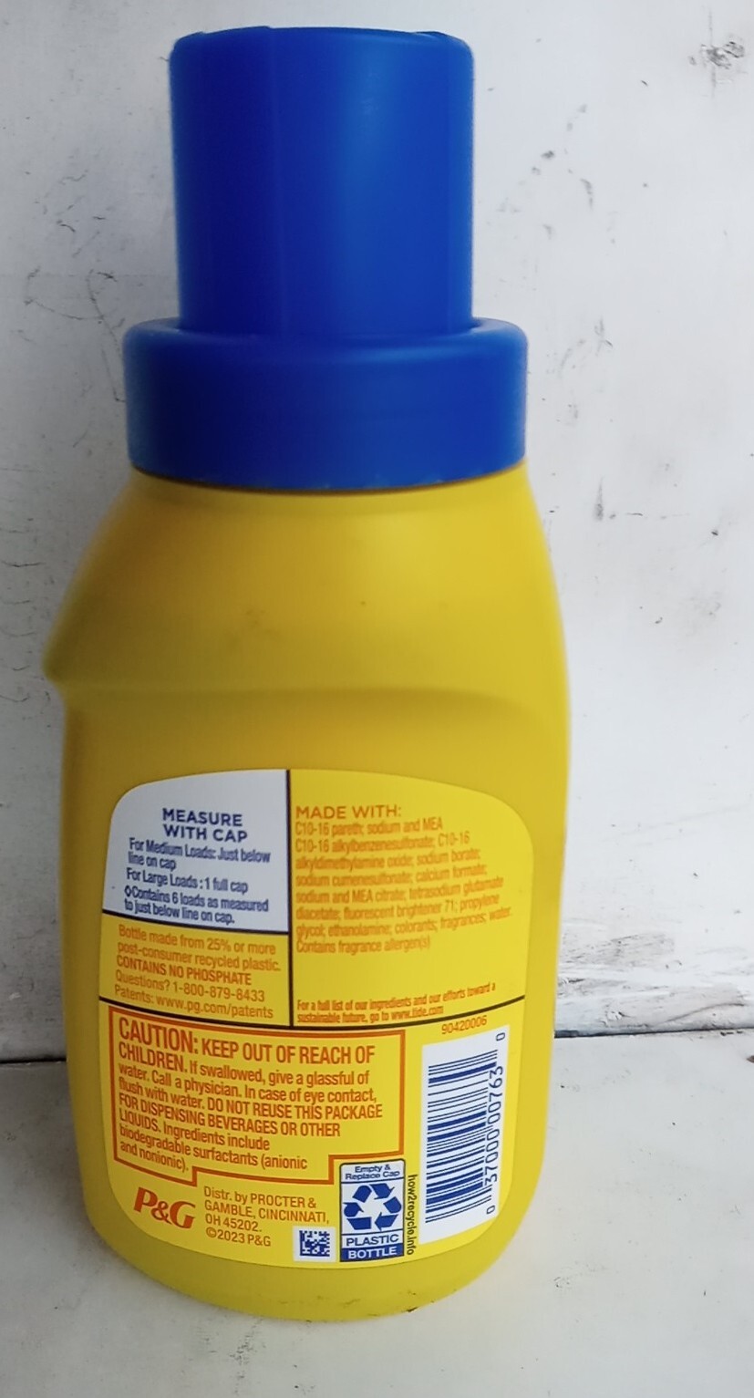 Tide Simply Clean & Fresh Liquid Laundry Detergent 6 Loads – 10 oz