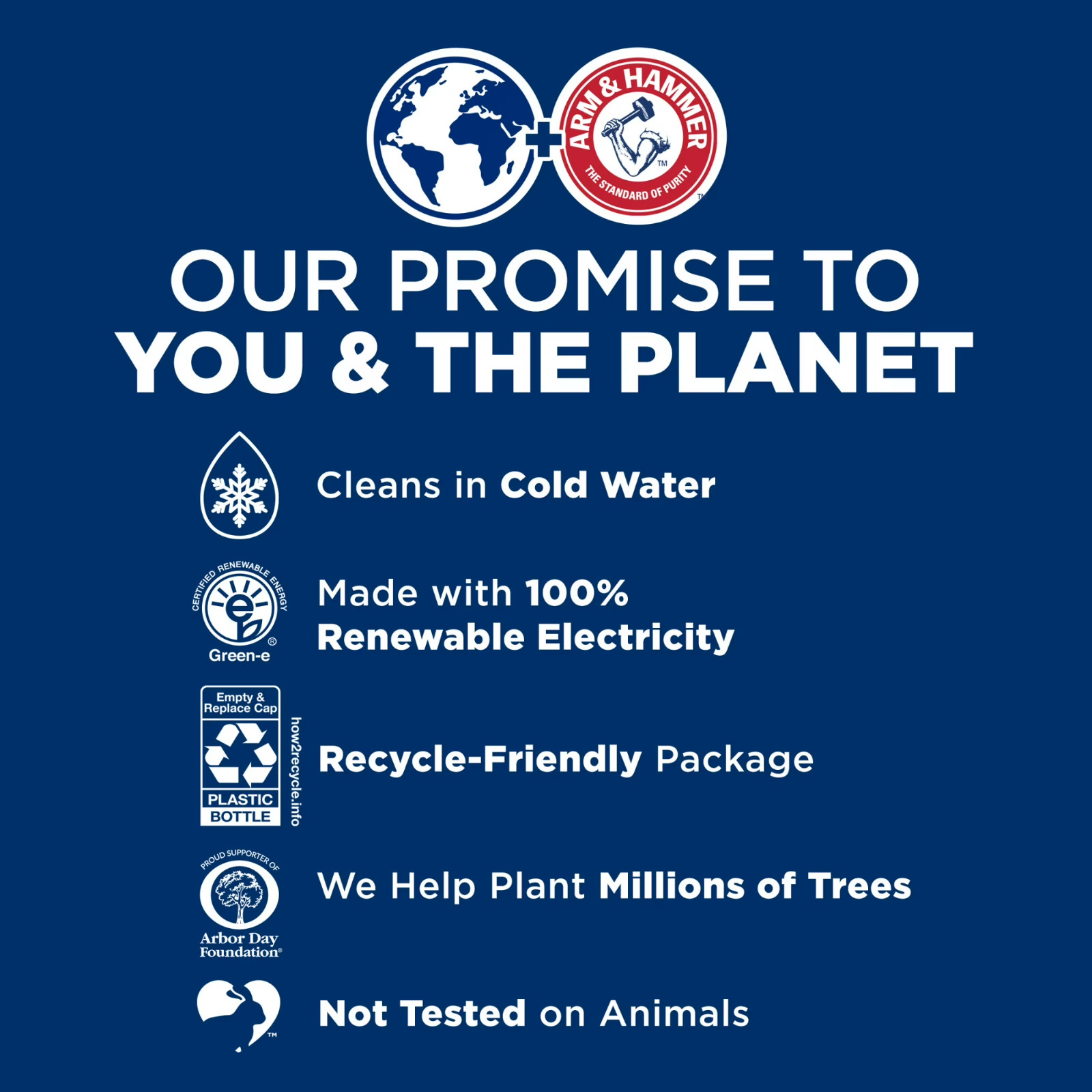 4 Pack Arm & Hammer Liquid Detergent Plus OxiClean Odor Blasters 208oz