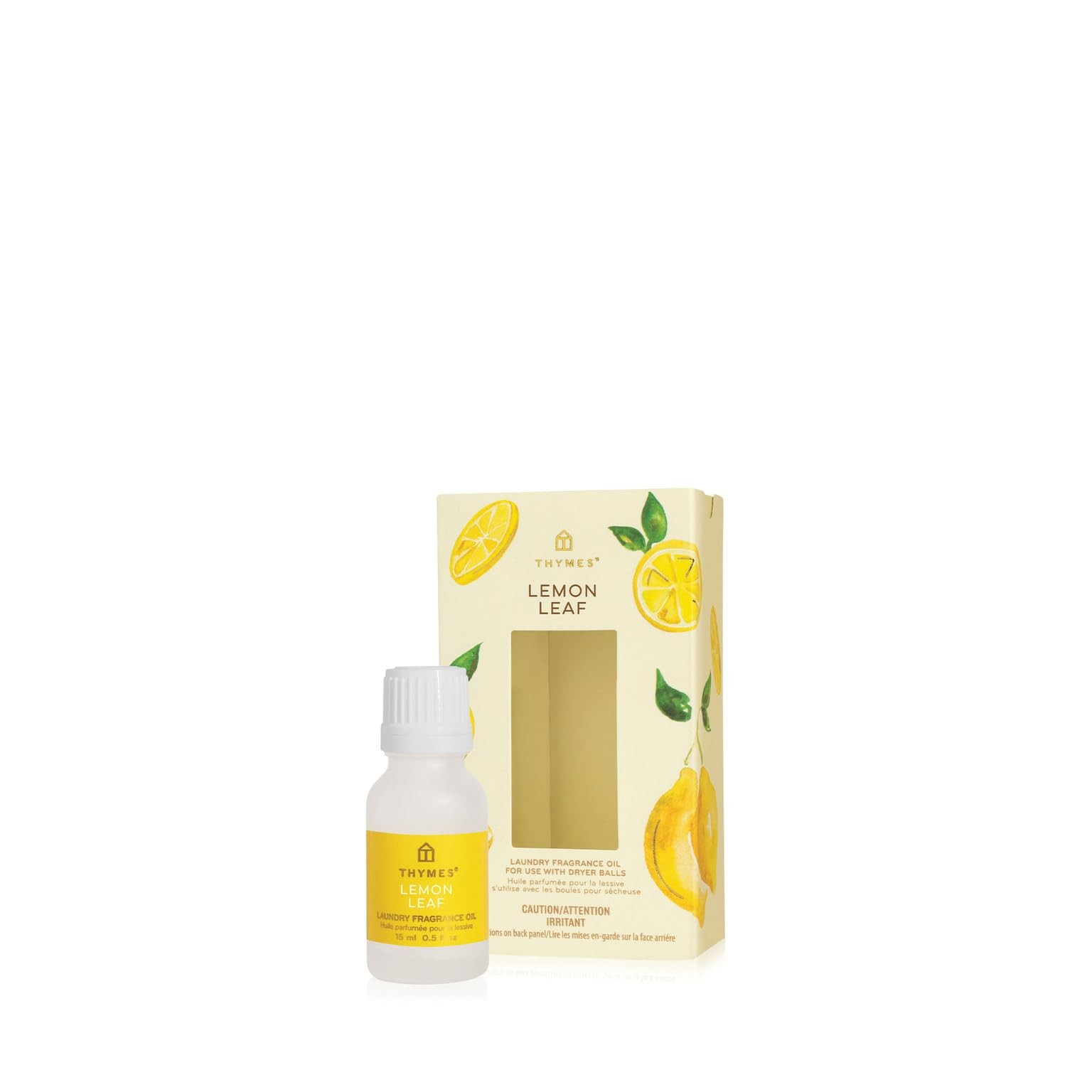 Lemon Leaf Laundry Fragrance Oil for Dryer Scented Supplies 0.5 Fl Oz