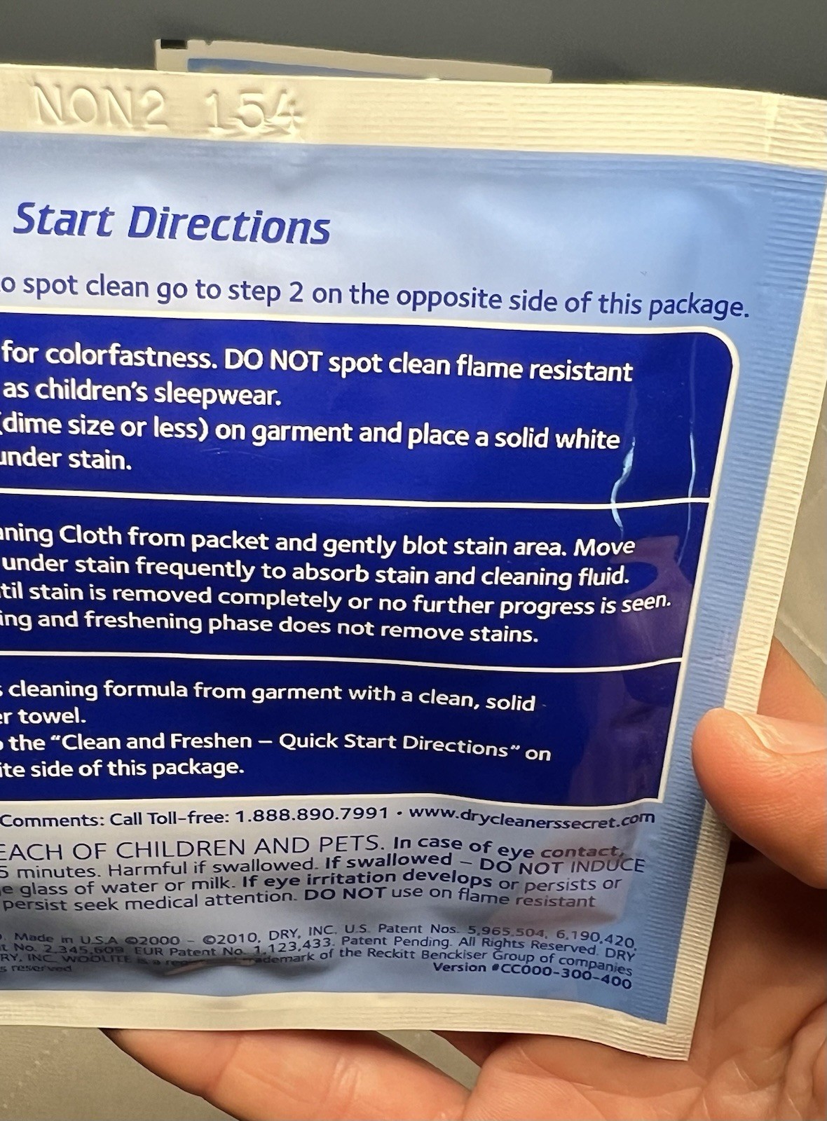 Woolite Dry Clean At Home By Dry Cleaner’s Secret 3 NEW Cloths Discontinued RARE