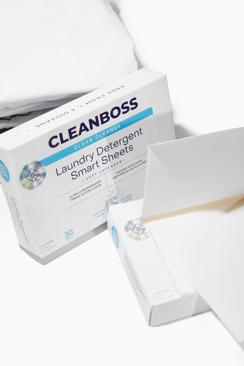 Cleanboss Laundry Detergent Smart Sheets – 30 Sheets