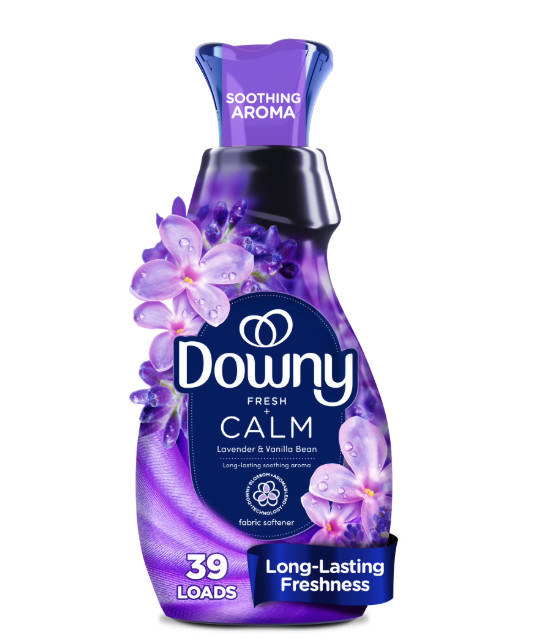 Downy Ultra Soft Fabric Softener Liquid, Calm, Lavender and Vanilla Bean