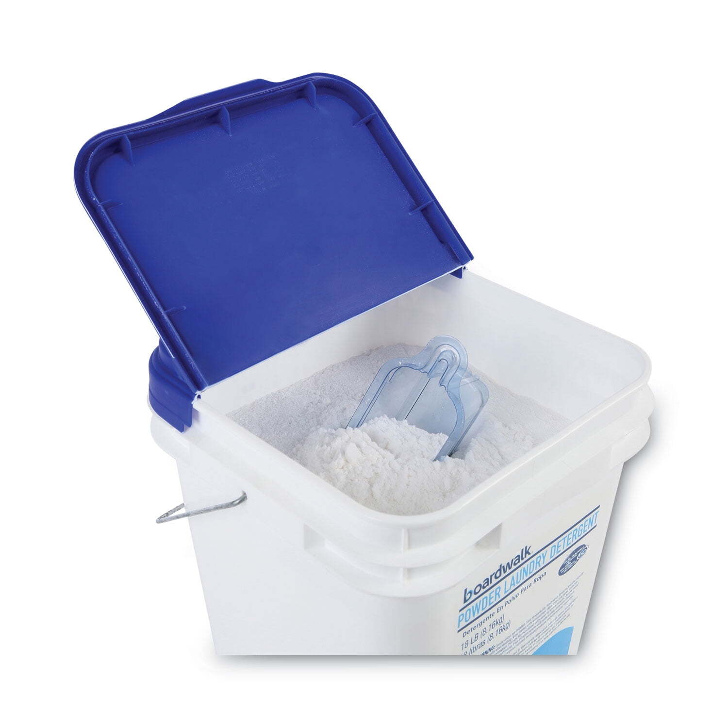 Boardwalk Laundry Detergent Powder, Crisp Clean Scent, 18 lb Pail