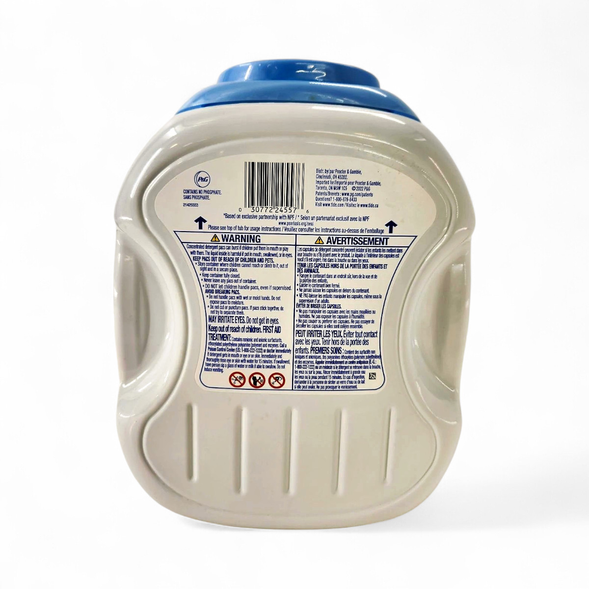Tide PODS Laundry Hypoallergenic Detergent Pacs, Free & Gentle – 152 Count