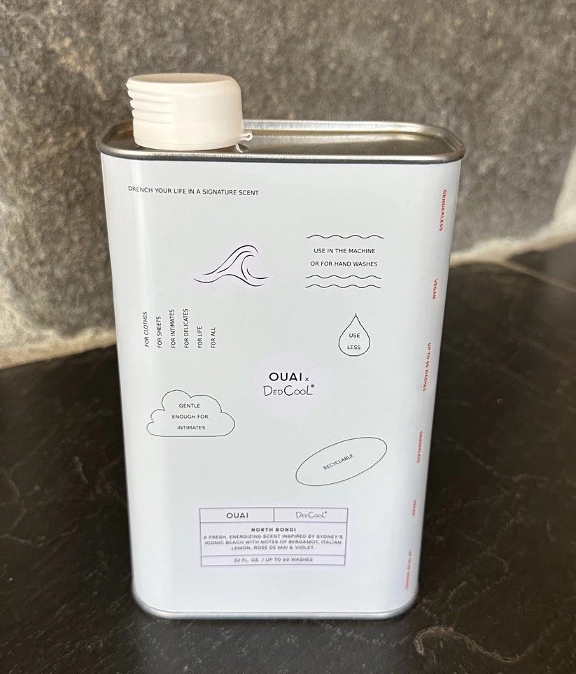 Rare Discontinued DedCool X OUAI Laundry DEDtergent Clean Non-Toxic North Bondi