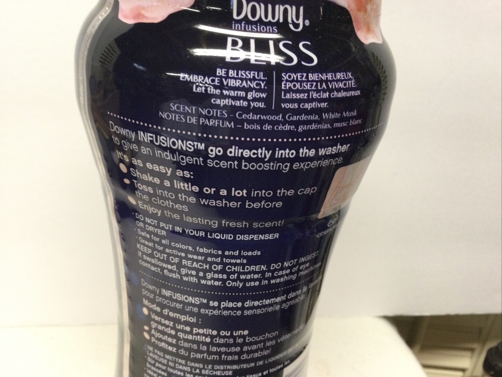 Downy Infusions Bliss Sparkling Amber Rose Wash Scent Booster Beads, 14.8 Oz.