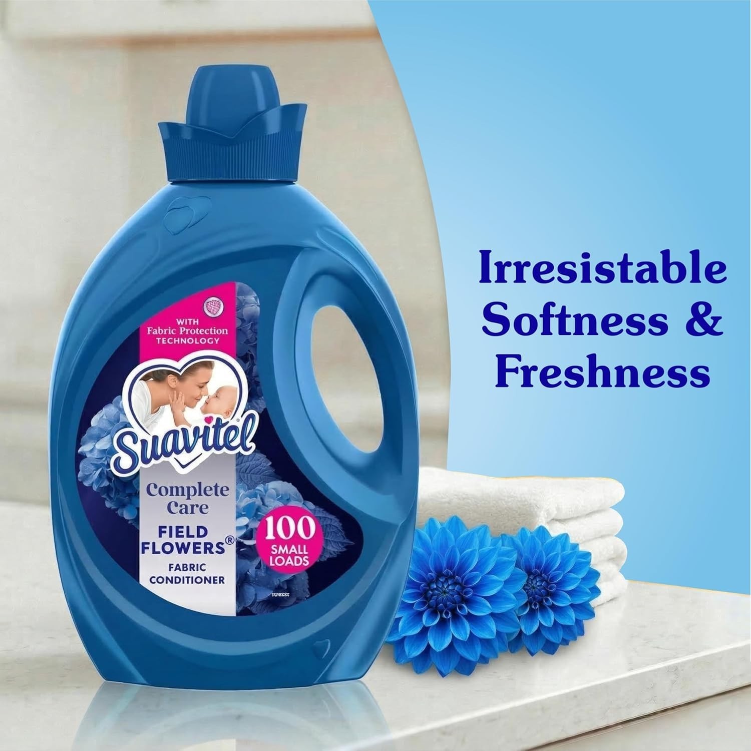 Complete Liquid Fabric Softener, Fabric Conditioner, HE Compatible, 100 Small…