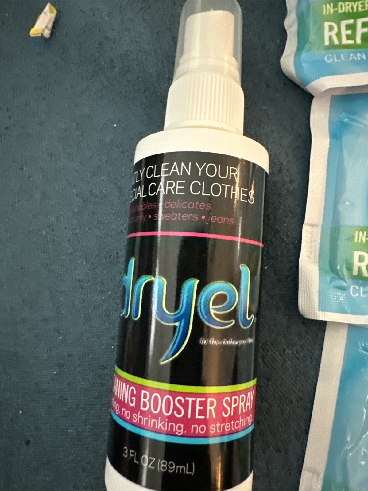Lot Of Vintage Dryel Items Cloths Stain Remover Booster Spray