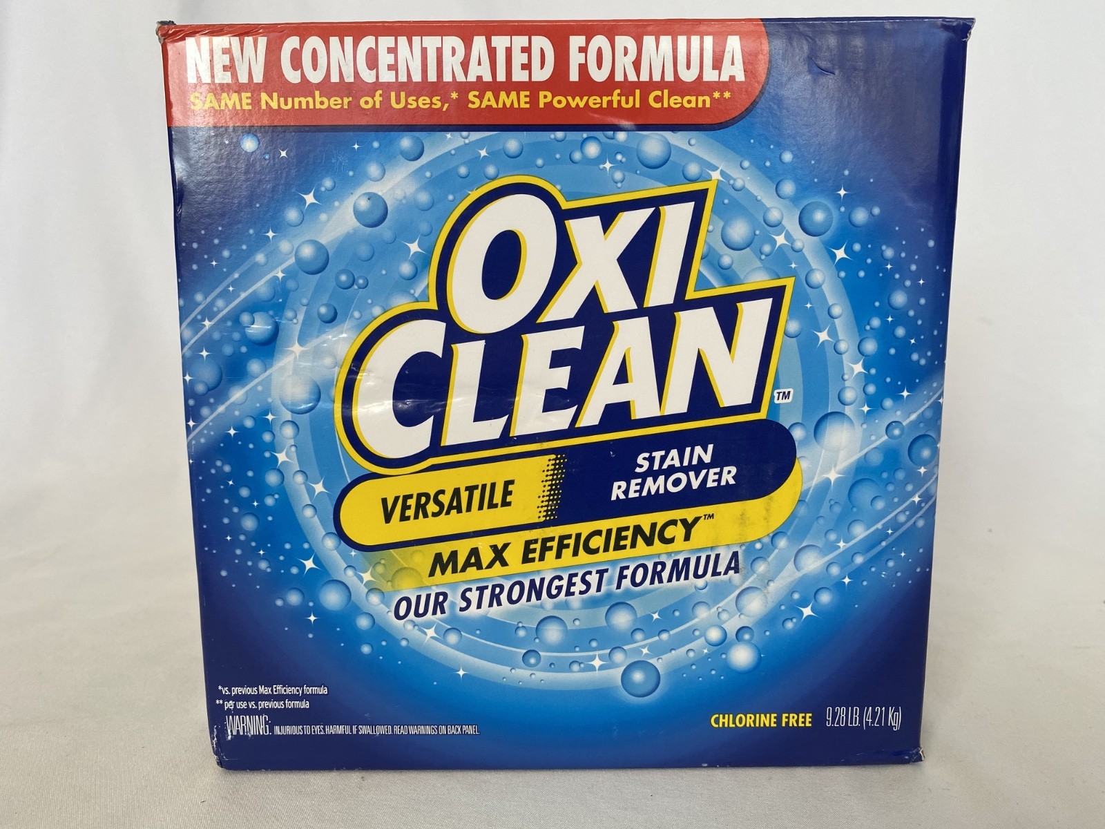 OxiClean Concentrated Max Efficiency Versatile Stain Remover Powder (9.28 lbs.)