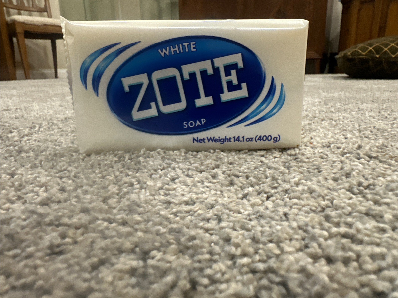 Zote White Soap Bar , 4 Pack 14.1 Oz (400g)