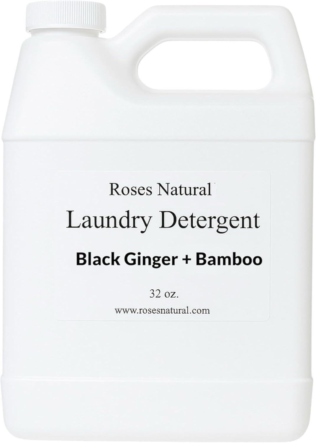 Black Ginger + Bamboo Plant-Based Liquid Laundry Detergent, HE Compatible