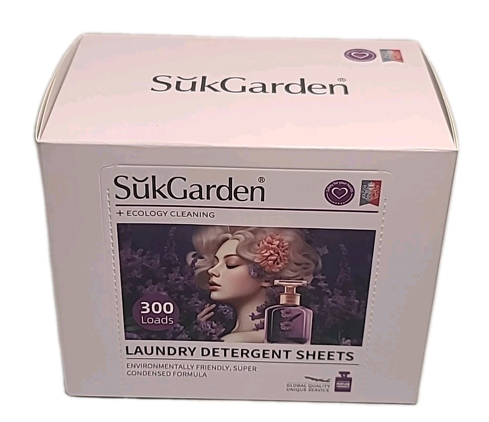 LAUNDRY DETERGENT SHEETS – 300 LOADS Eco-Friendly Washing Strips 09/2027