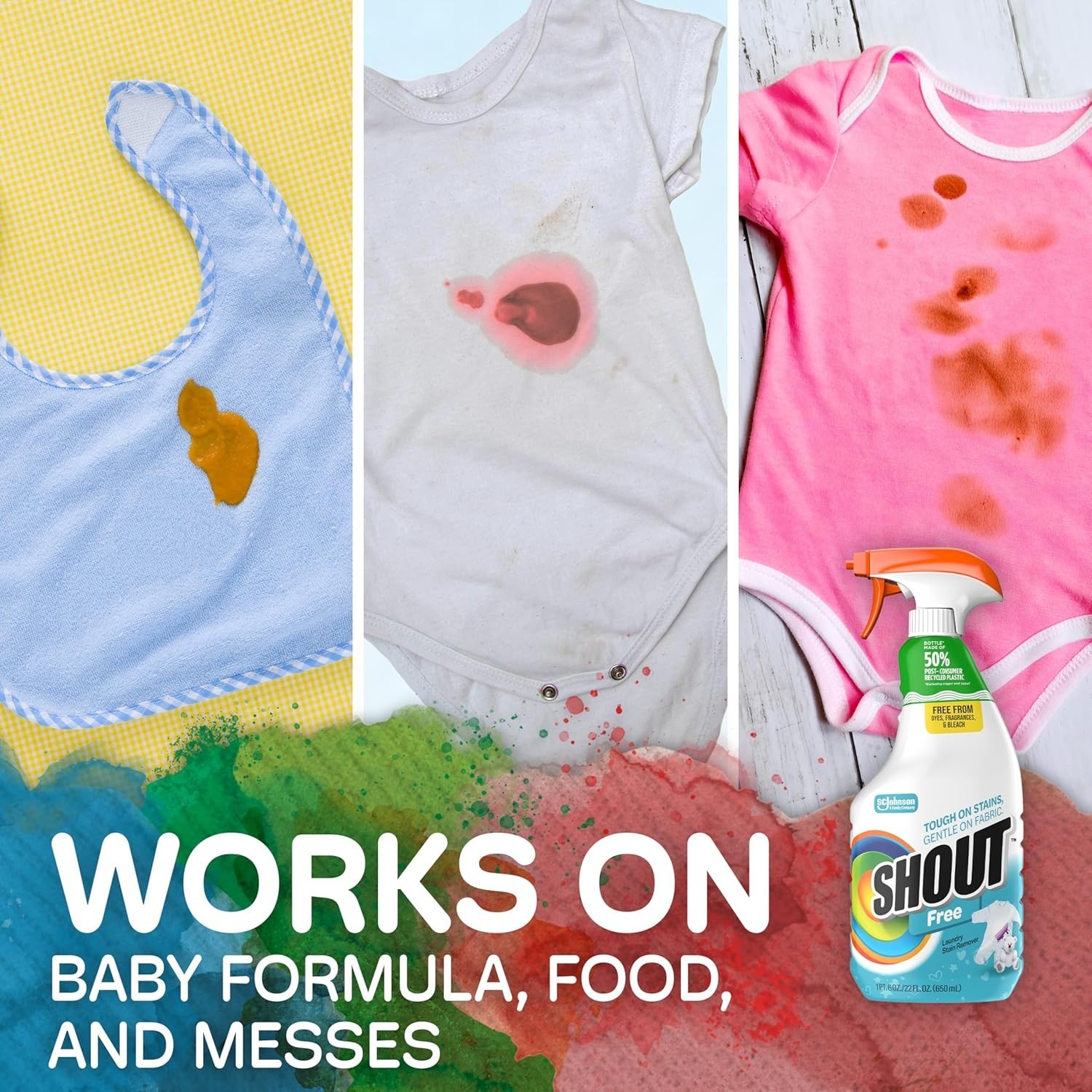 Eco-Friendly 22oz Stain Remover Spray – Safe, Effective, Baby-Friendly Formula