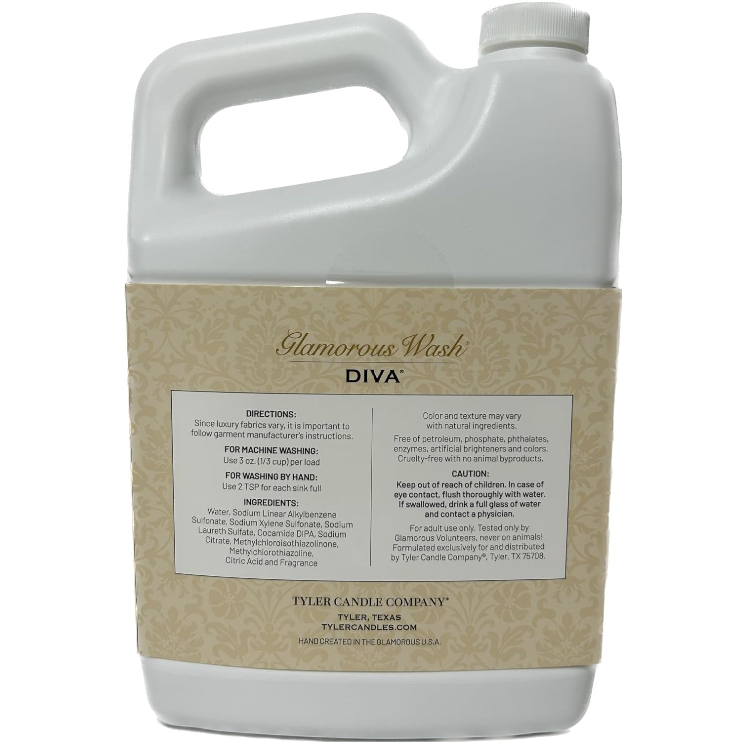 Hypoallergenic Liquid Detergent, Floral Scent, 64 oz