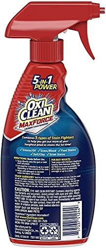 Stain Remover Spray 2 Pack 12 Oz Max Force Laundry Power Ultra Tough