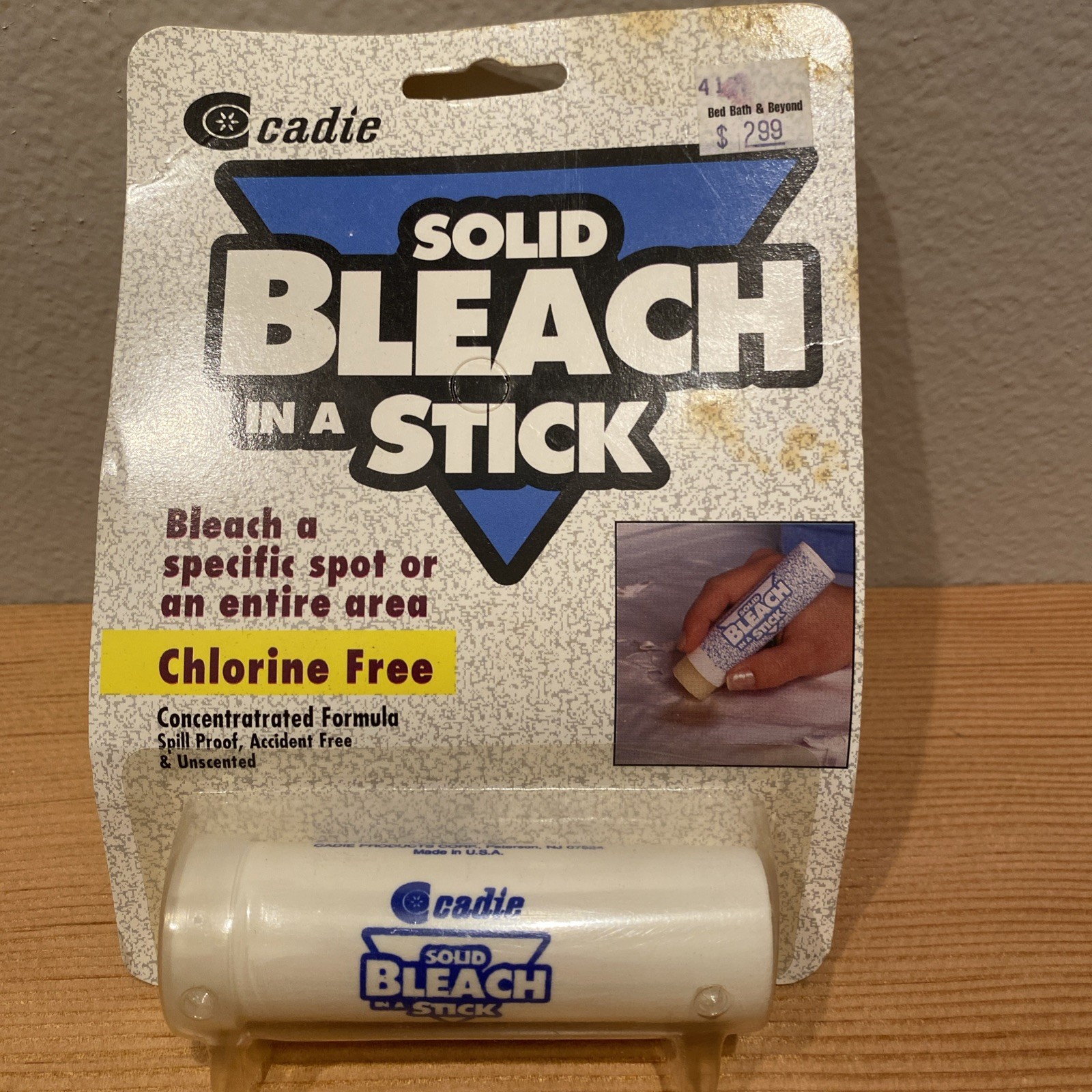 NOS Cadie Solid Bleach in a Stick – Concentrated Chlorine Free