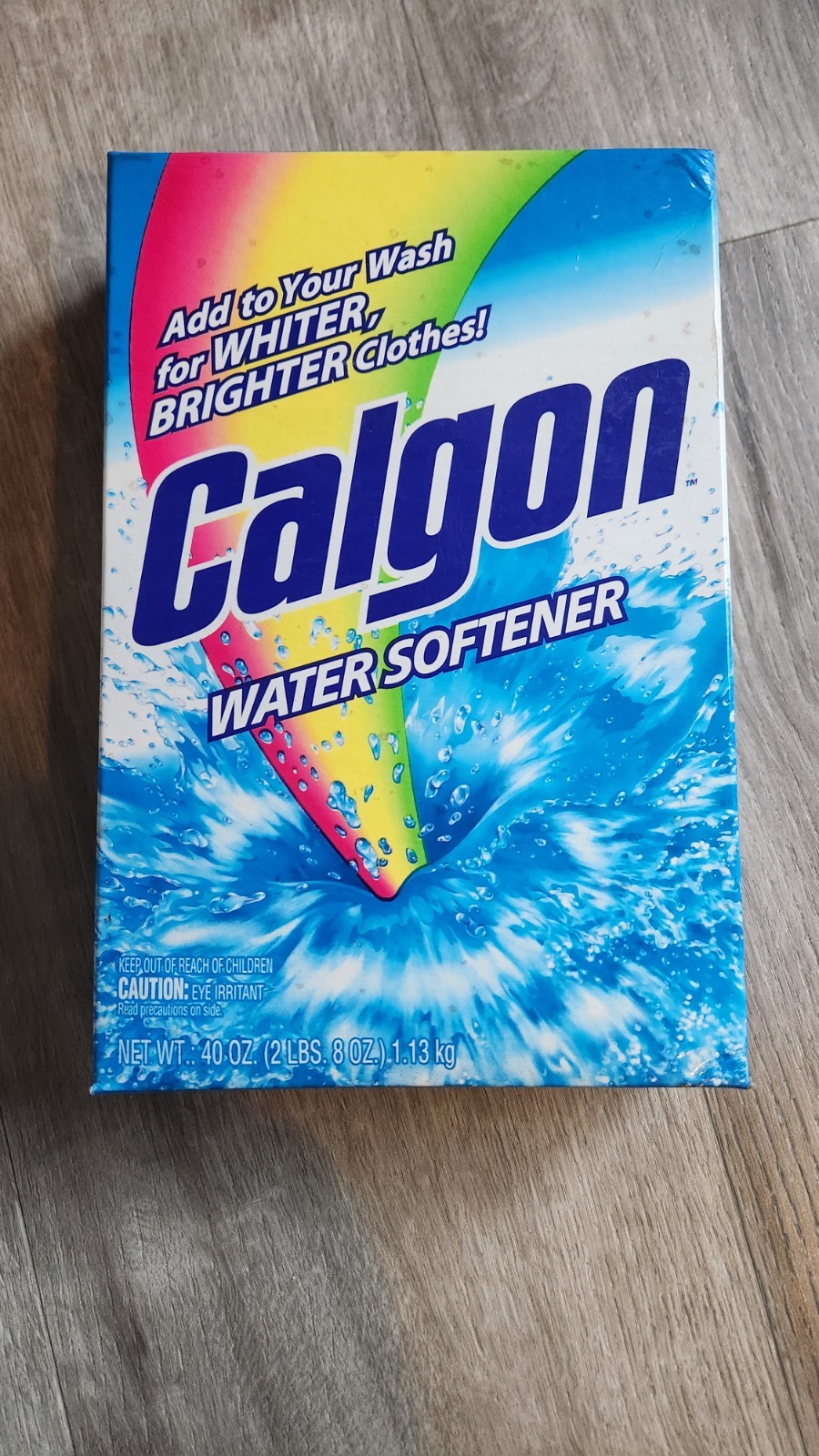 Calgon Water Softener Powder New 2 LB 8 OZ (40 OZ) Discontinued NEW