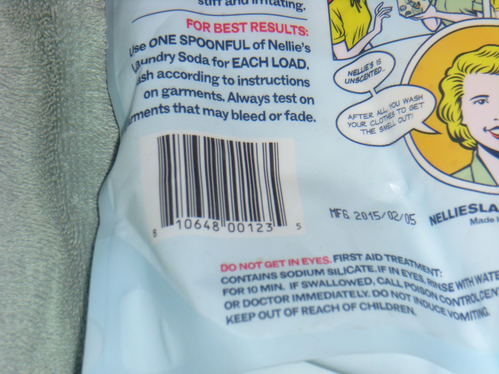 Nellie’s Laundry Soda Lot w/ 100-Load Tin + 2×50 Refills & Oxygen Brightener NEW