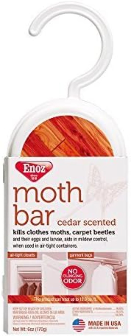 Clothes Moth and Carpet Beetle Killer Cedar Scented Hanger Pack of 3