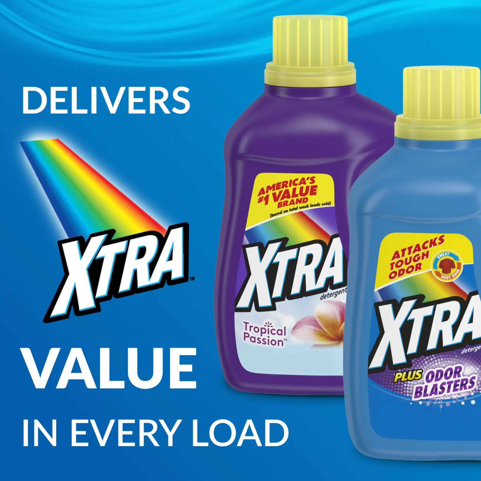 Xtra Liquid Laundry Detergent Calypso Fresh Scent 312 fl oz 260 Loads