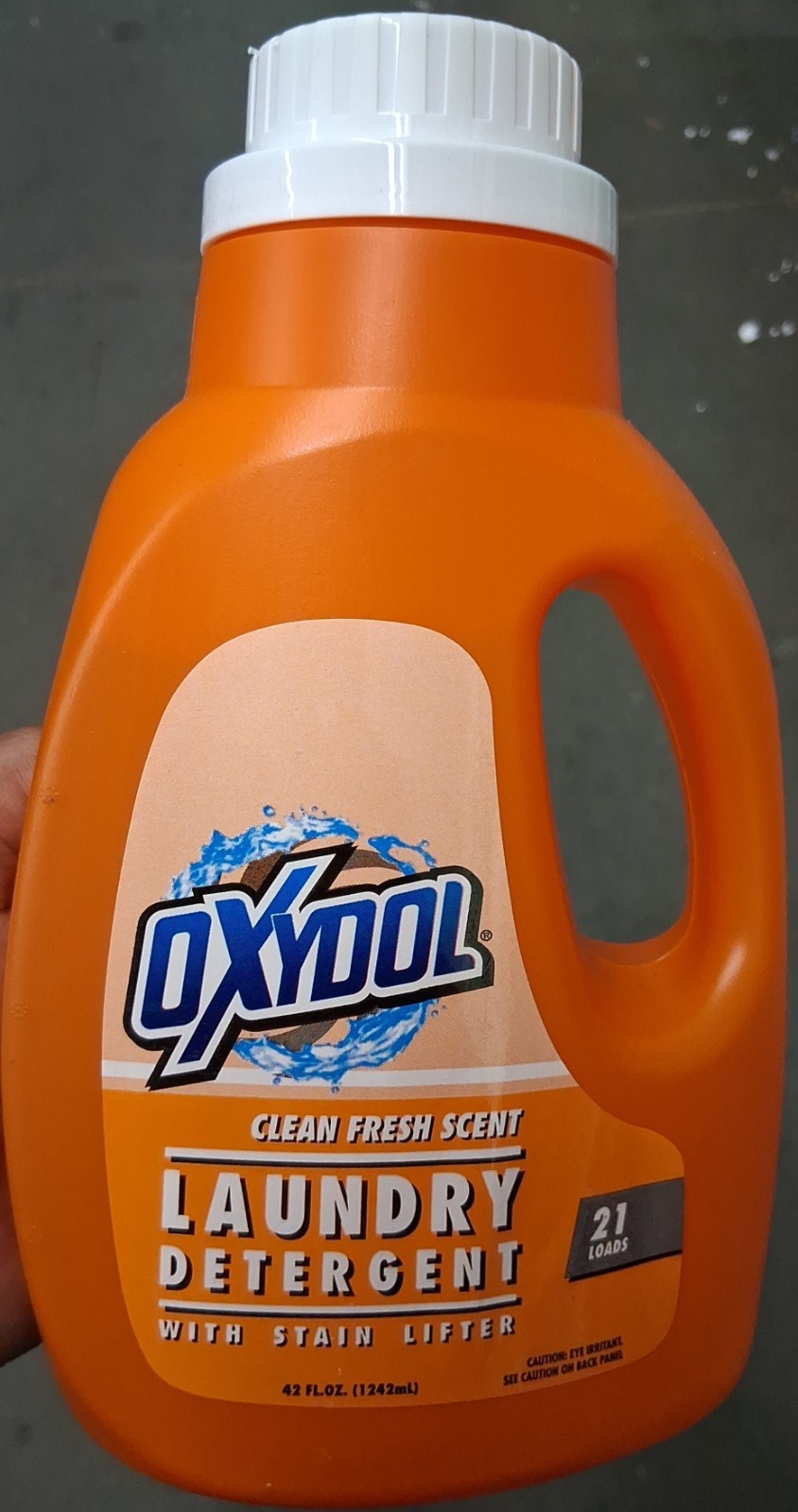 Oxydol Laundry Detergent Clean Fresh Scent Stain Lifter 42 fl oz 21 Loads