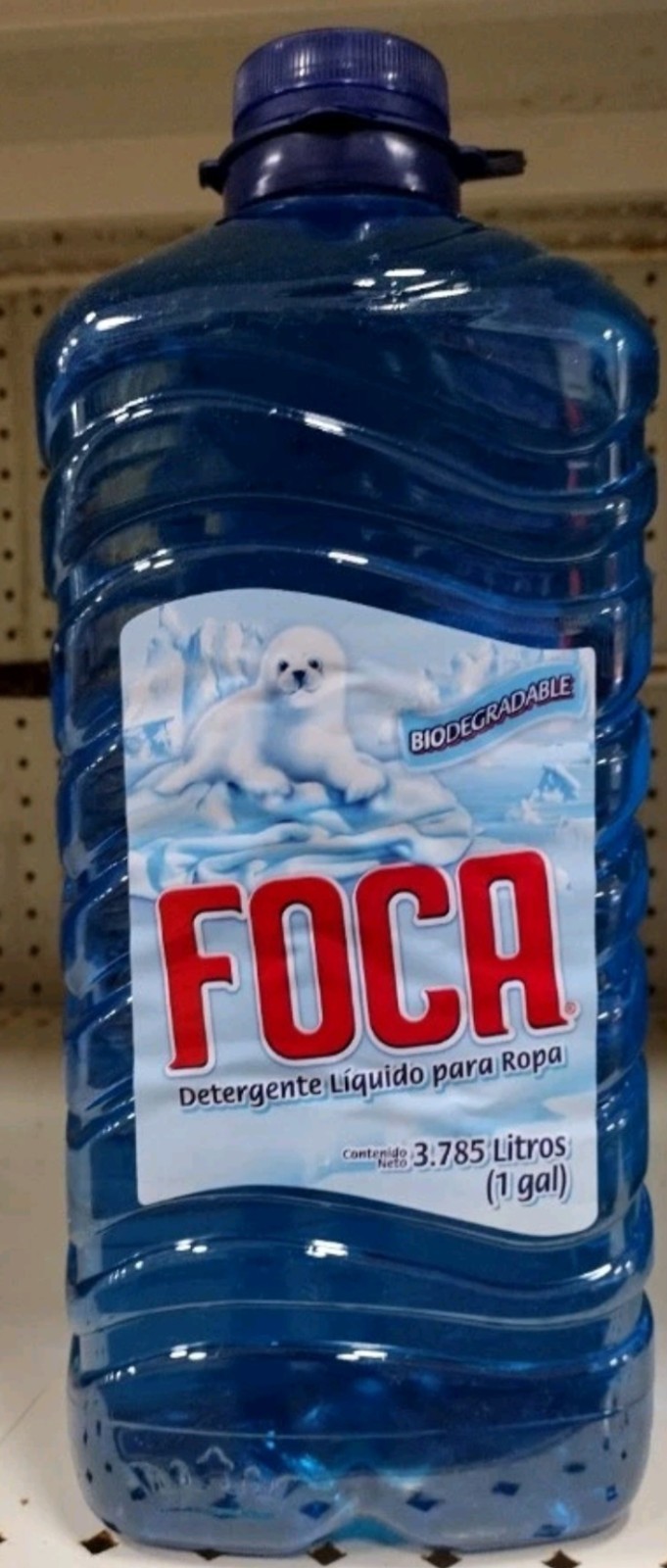 FOCA LIQUID DETERGENT DETERGENTE LIQUIDO – BOTTLE OF 128 OUNCES – FREE SHIPPING