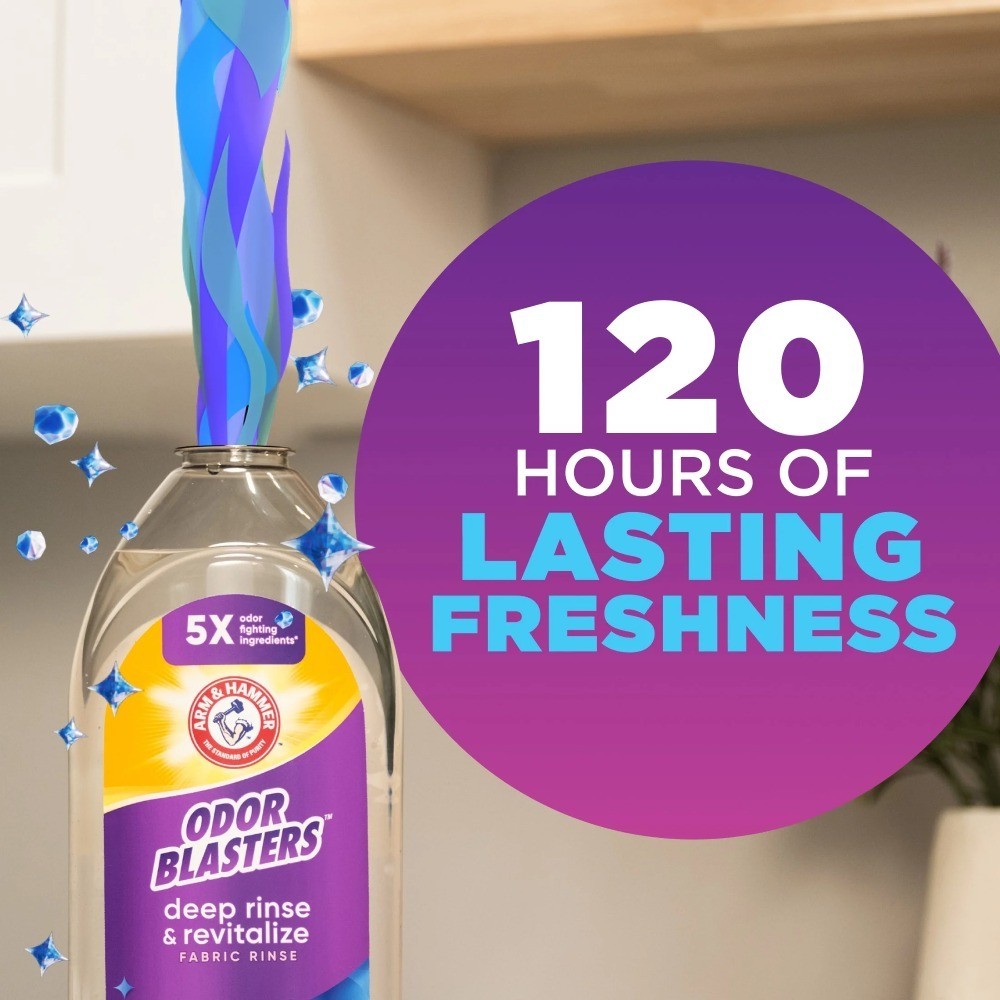 Deep Rinse and Revitalize Fabric Rinse Fresh Burst Scent 28 fl oz Laundry Odor