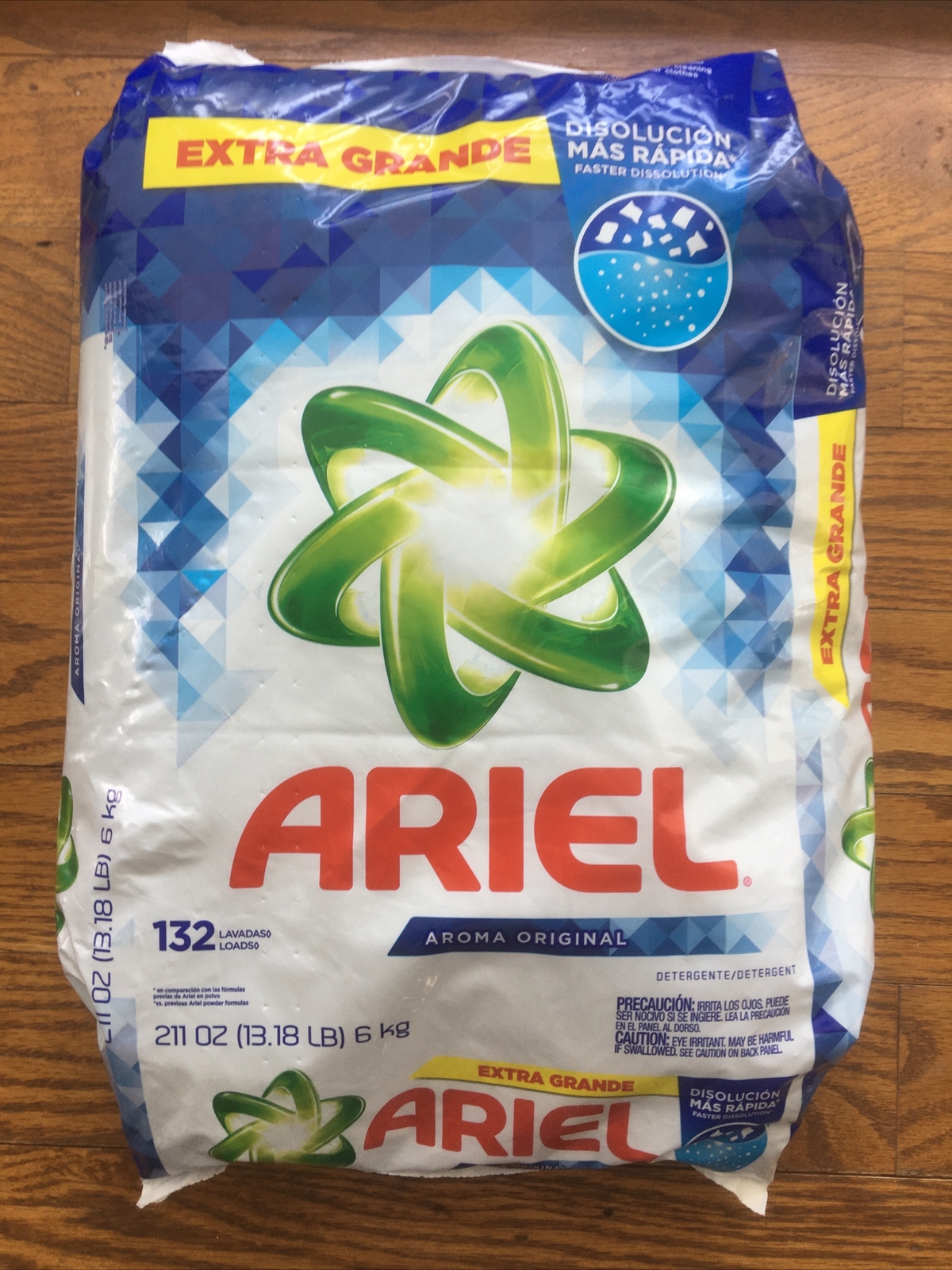 6 Kg – Ariel Original Detergent Powder Washing Laundry MADE IN MEXICO – 13.18 LB